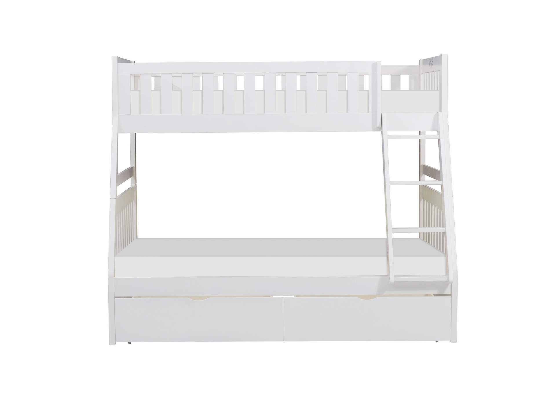 Galen Twin/Full Bunk Bed with Storage Boxes image 3