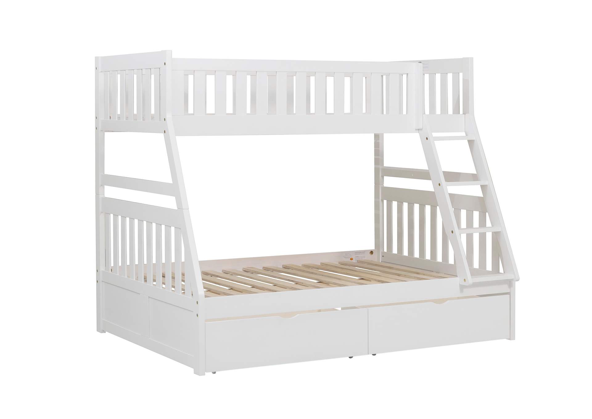 Galen Twin/Full Bunk Bed with Storage Boxes image 5