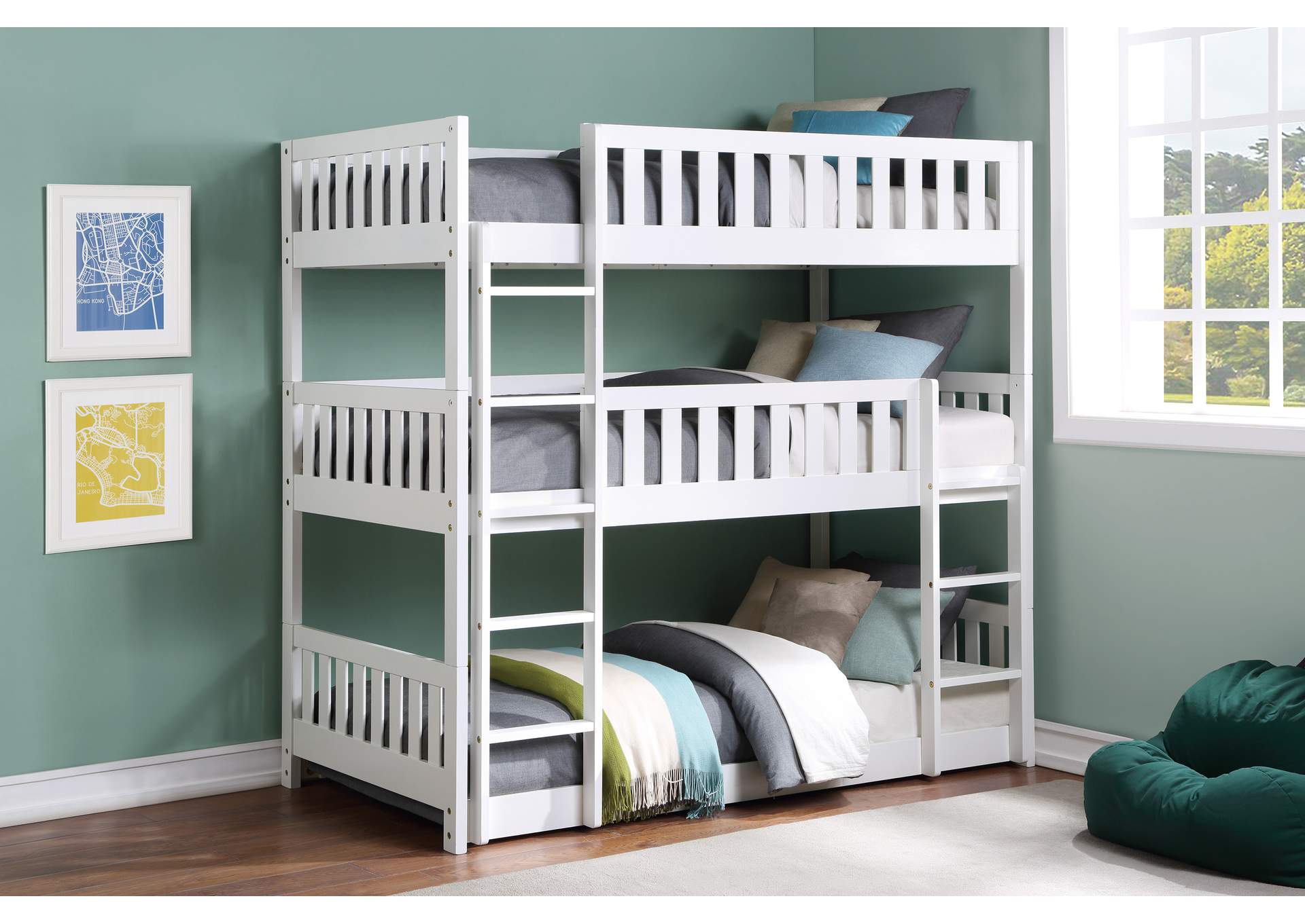 Galen Triple Bunk Bed image 4