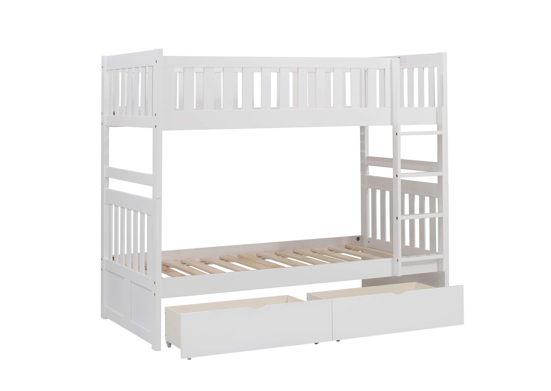 Galen Twin/Twin Bunk Bed with Storage Boxes image 6
