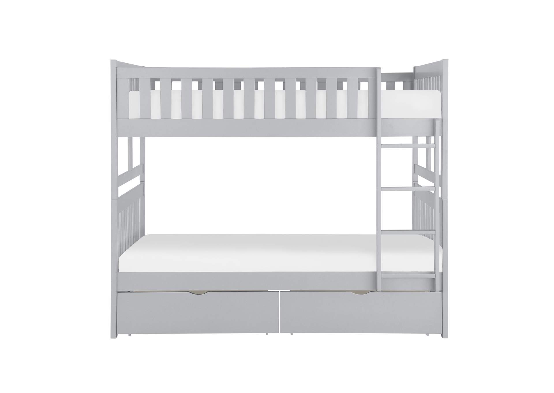 Orion Full/Full Bunk Bed with Storage Boxes image 1