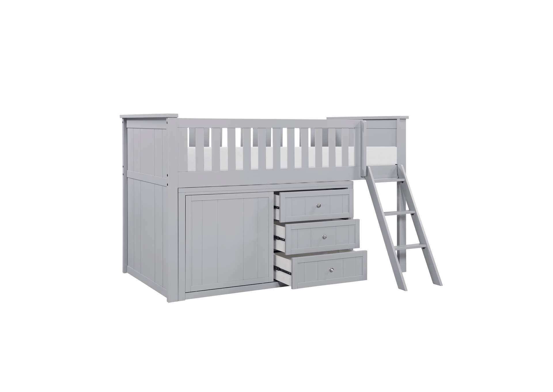 Orion Low Loft Bunk with Dresser image 8