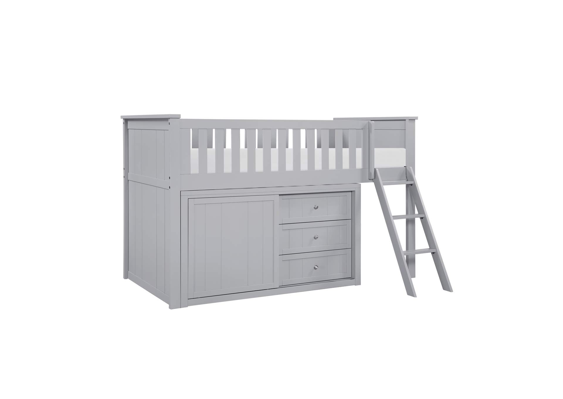 Orion Low Loft Bunk with Dresser image 1
