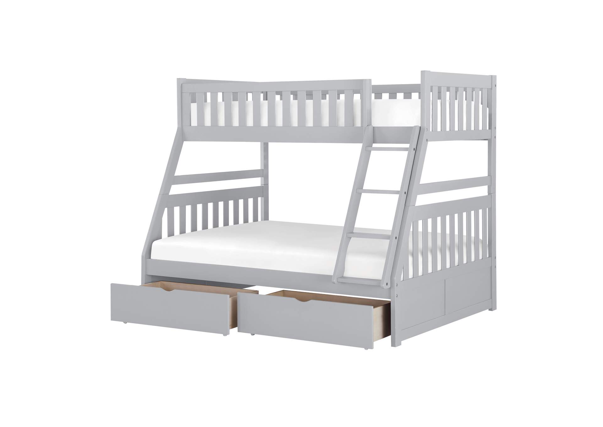 Orion Twin/Full Bunk Bed with Storage Boxes image 3