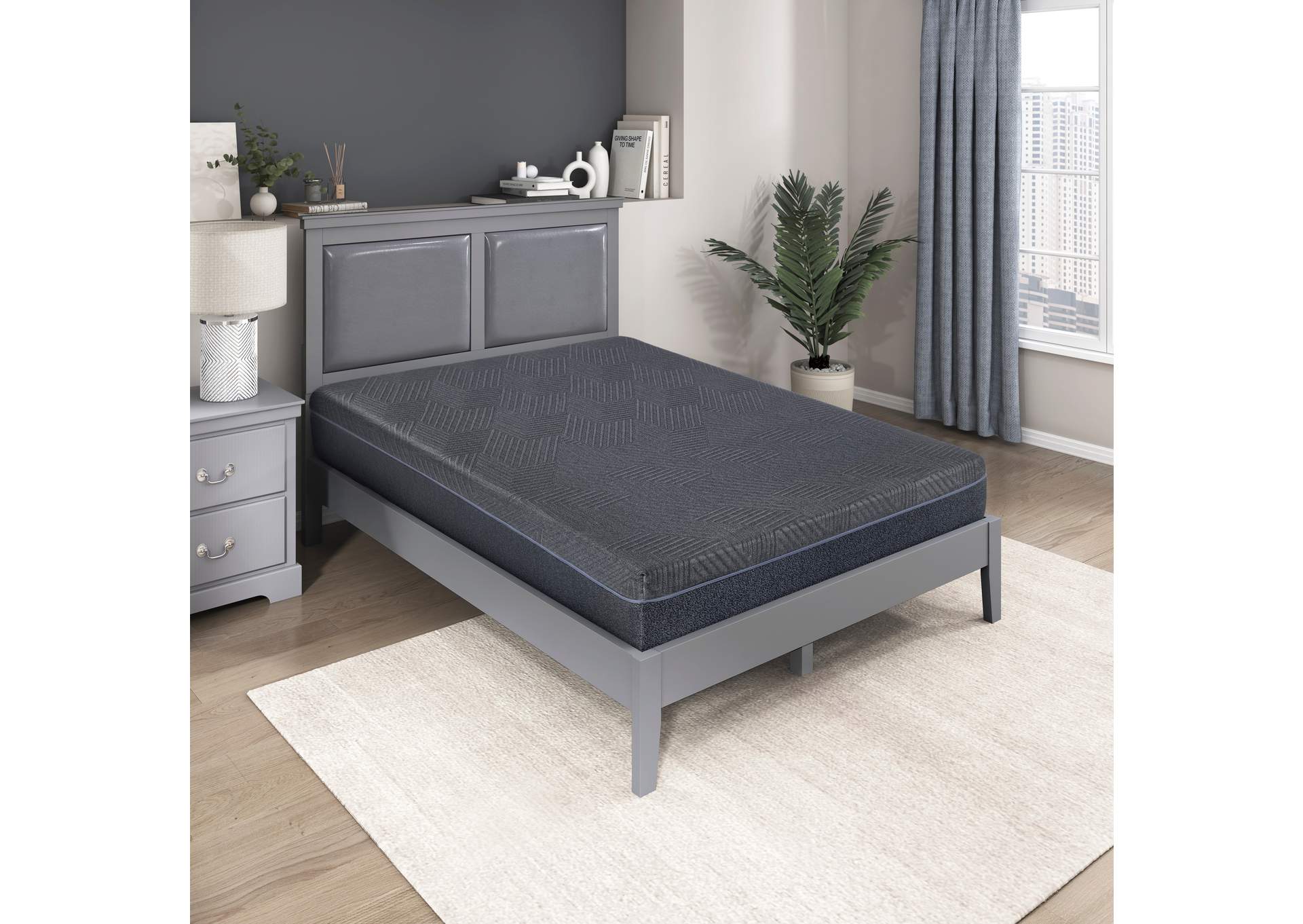 Landrum 11" Eastern King Green Tea Gel-Infused Memory Foam Mattress image 1