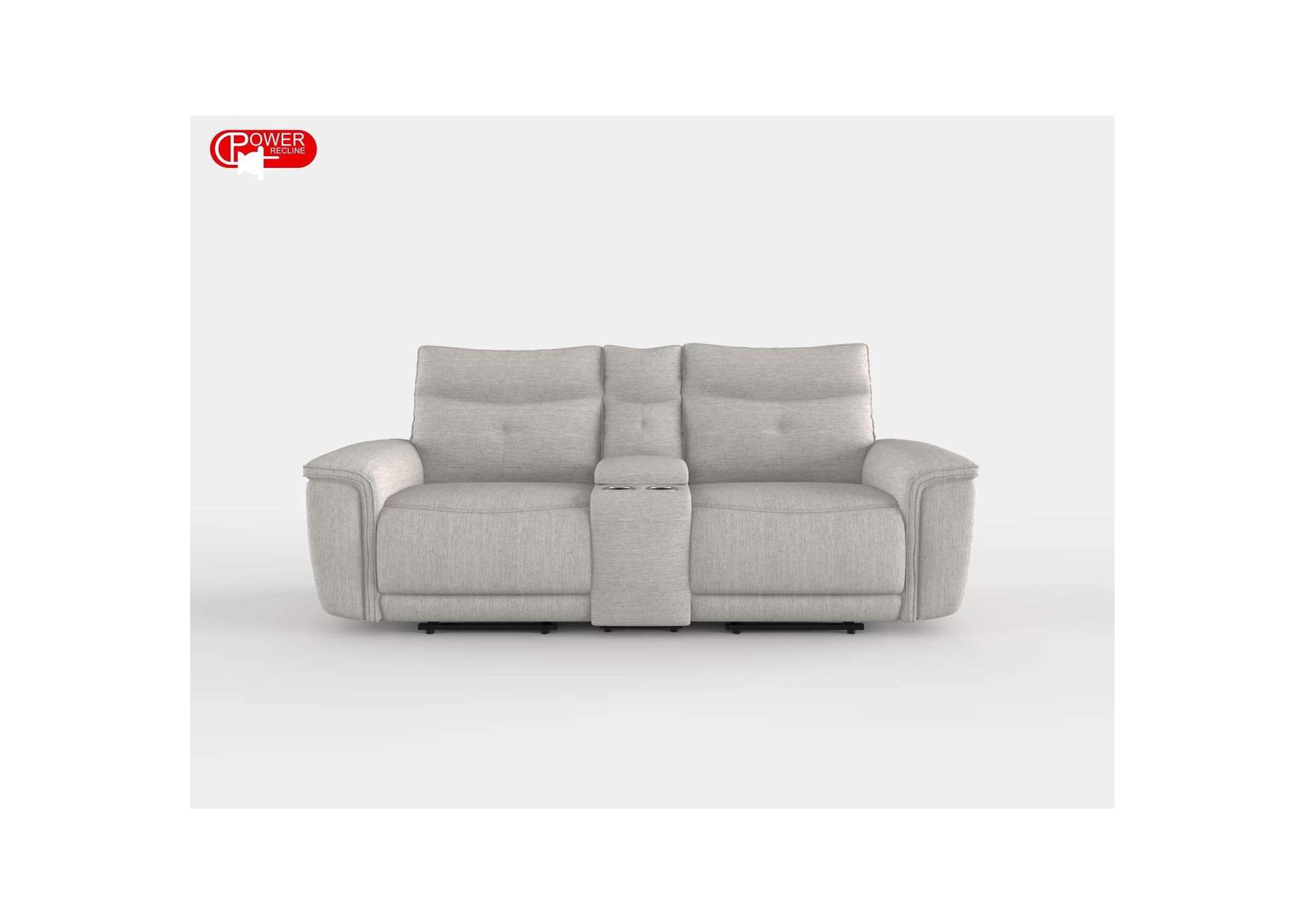 Tesoro Power Double Reclining Love Seat with Center Console, Power Headrests and USB Ports image 17