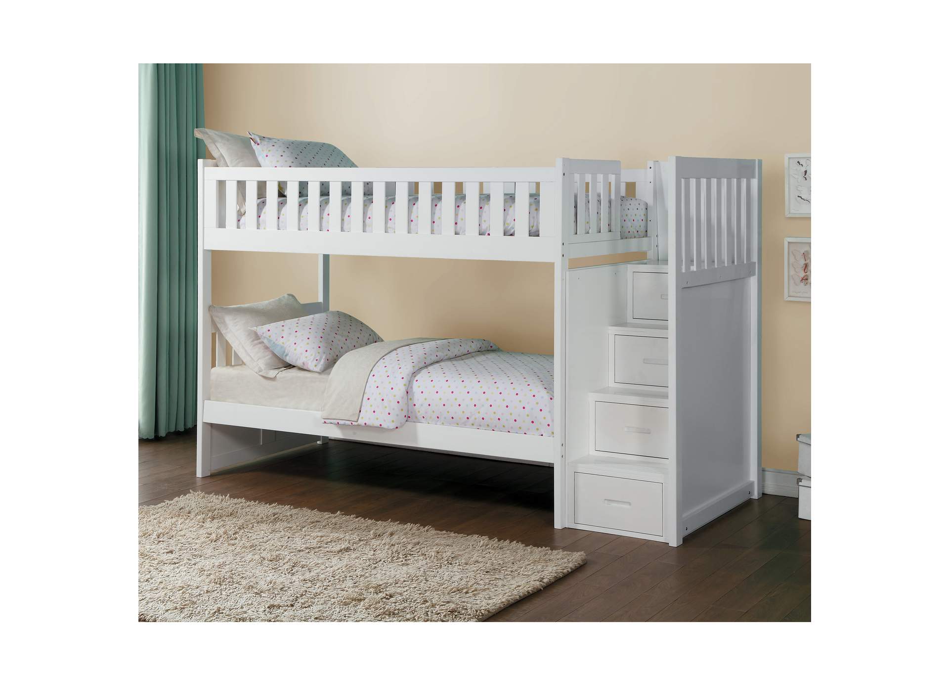 Galen Twin/Twin Step Bunk Bed image 3