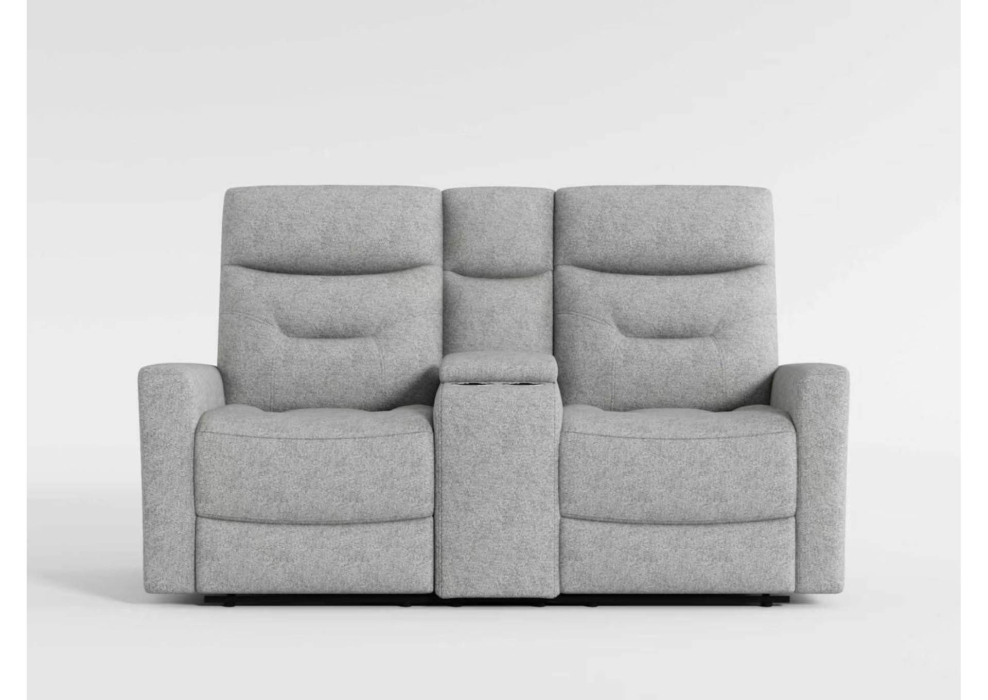 Lyndon Double Reclining Love Seat with Center Console image 9