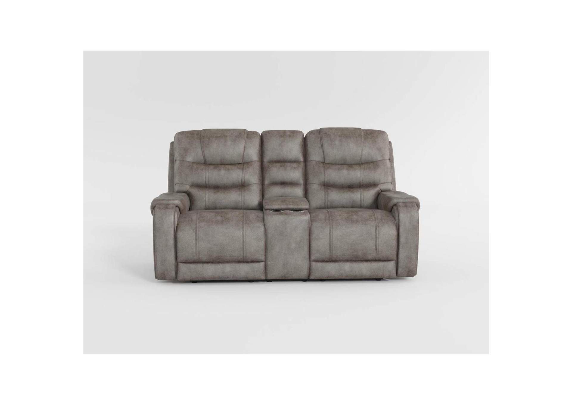 Oberon Double Reclining Love Seat with Center Console image 5