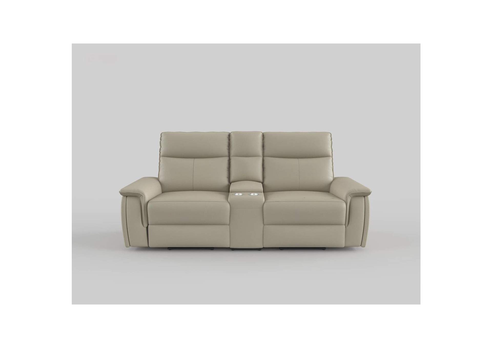 Maroni Power Double Reclining Love Seat with Center Console and Power Headrests image 8