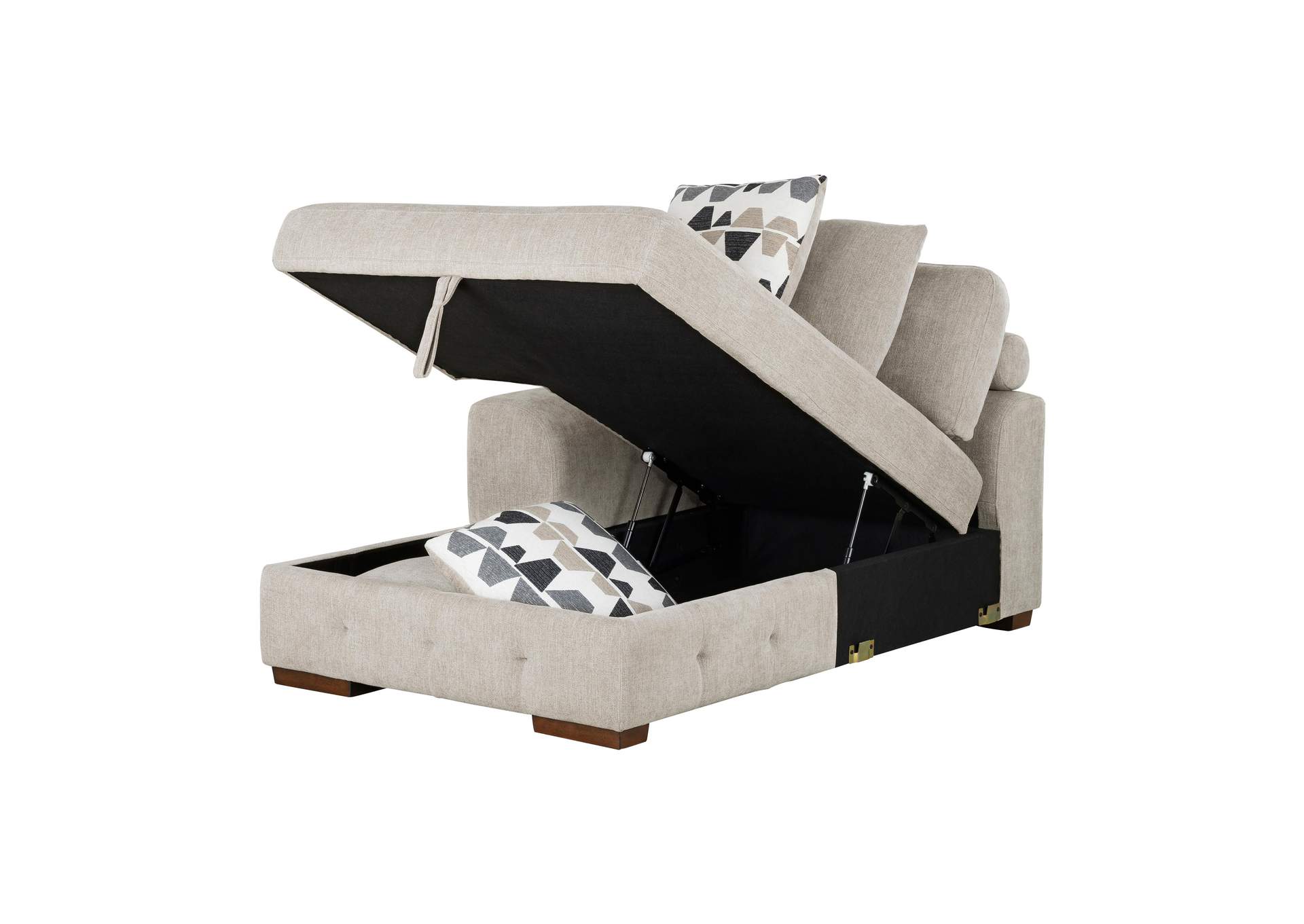 Raife 4-Piece Sectional with Left Chaise image 18