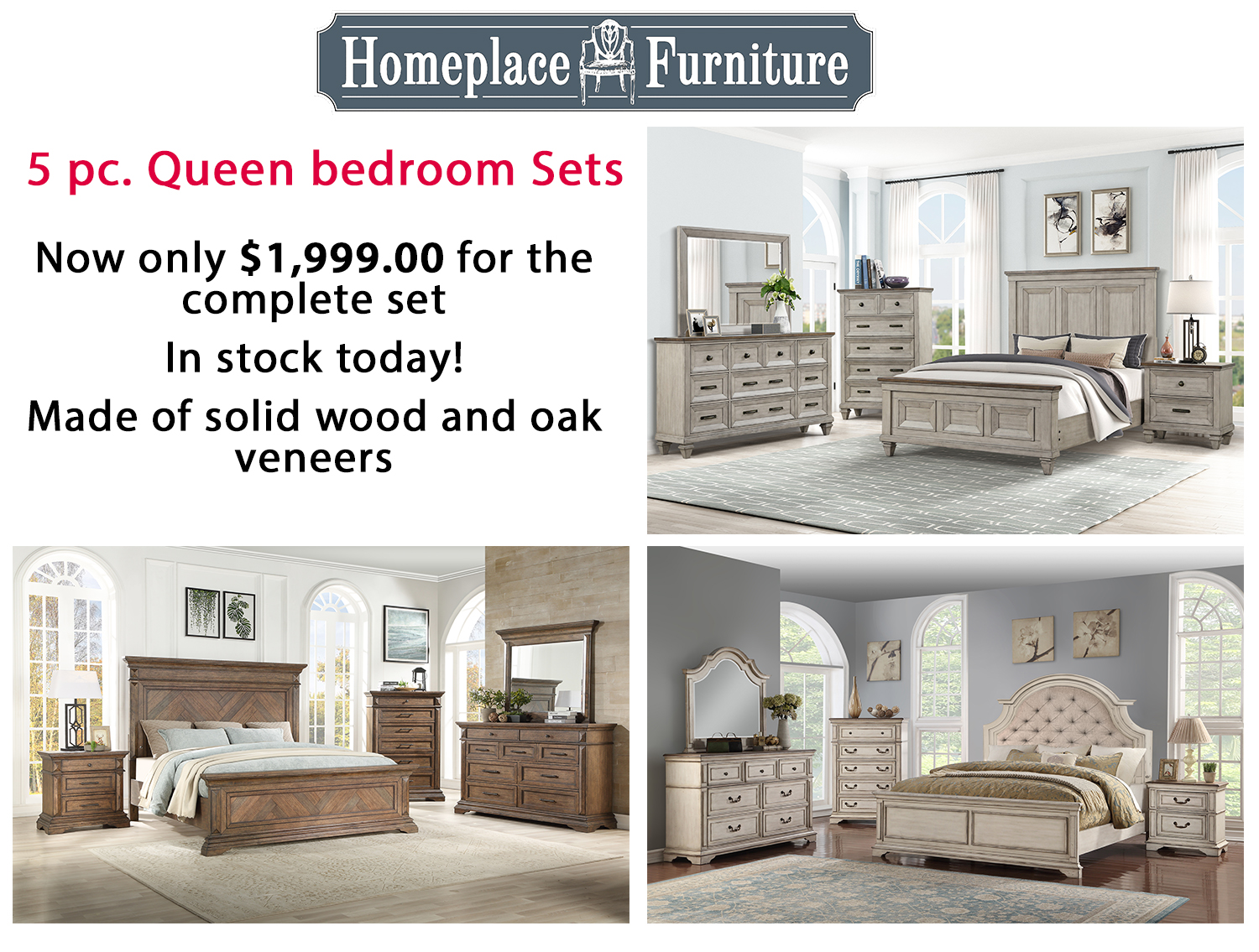 25% Off Sale on Bedroom set