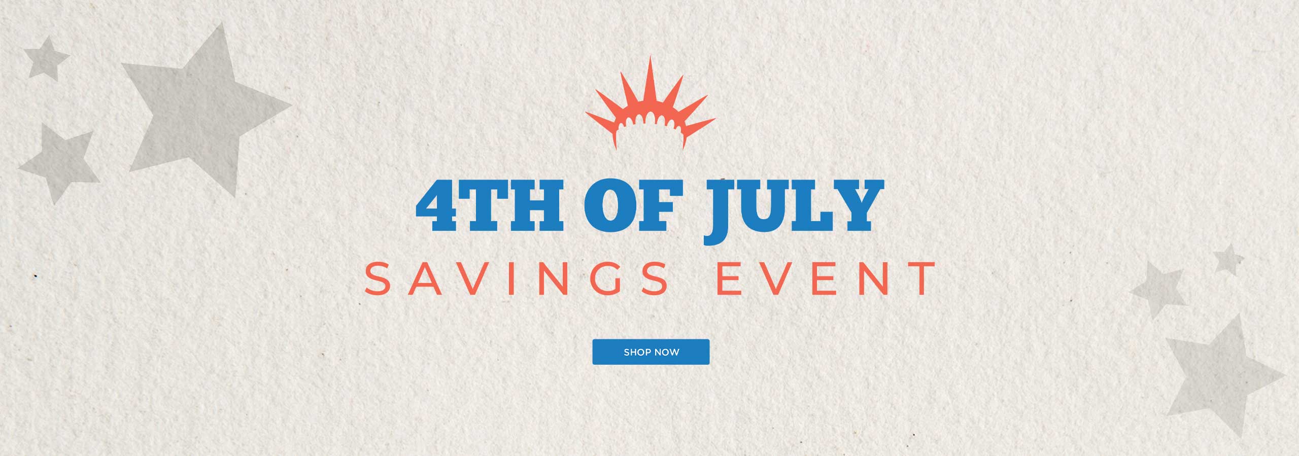 4th of July Savings Event