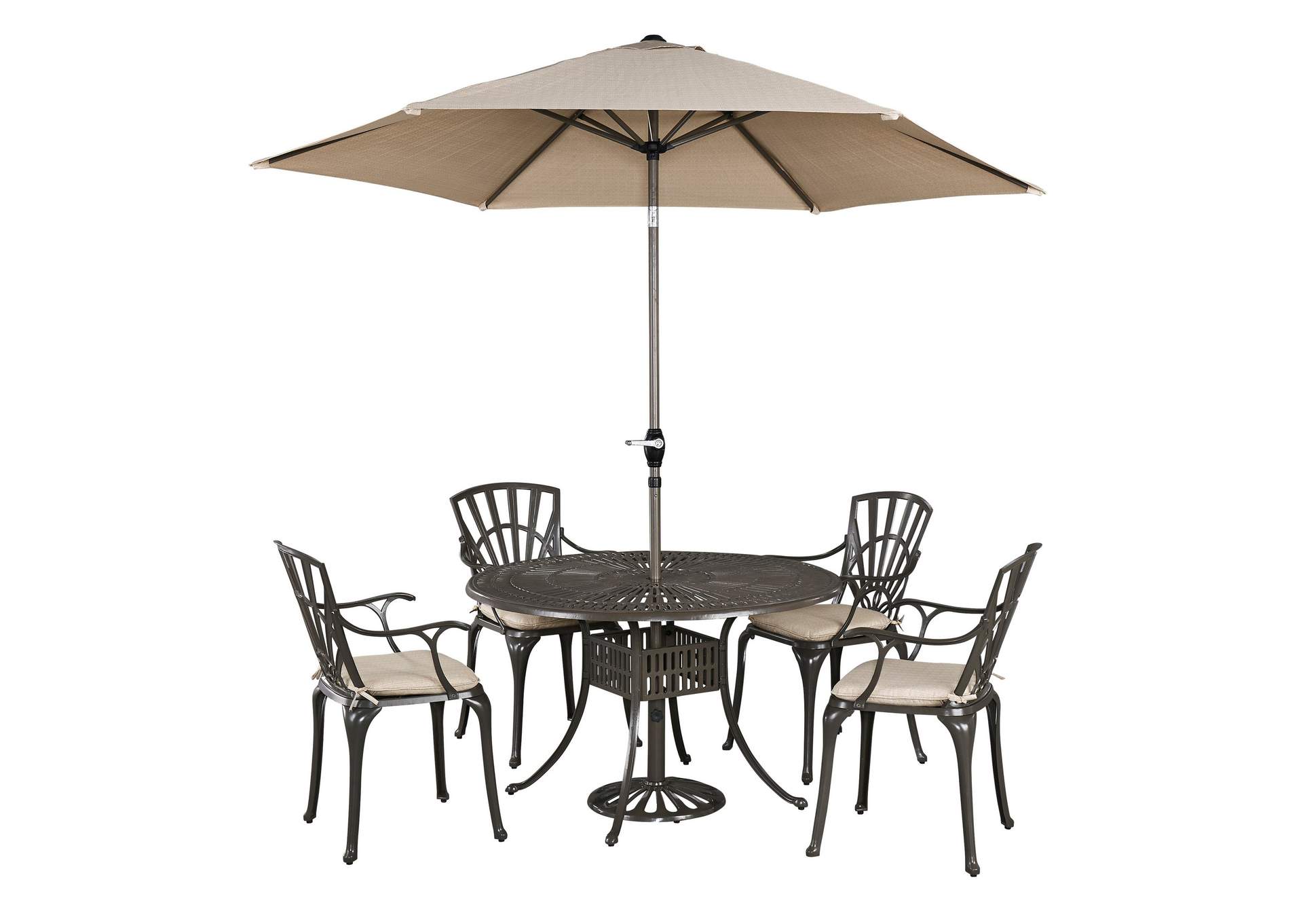 Grenada 6 Piece Outdoor Dining Set by Homestyles