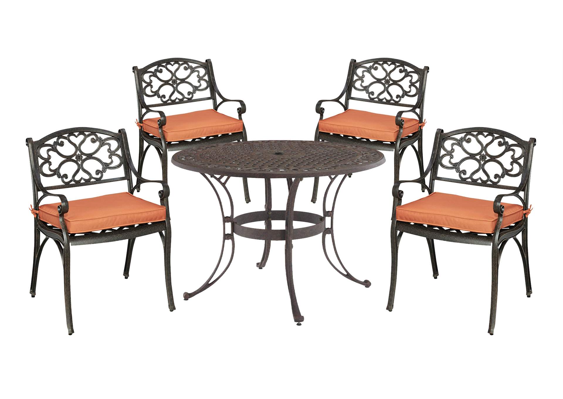 Sanibel 5 Piece Outdoor Dining Set by Homestyles image 1