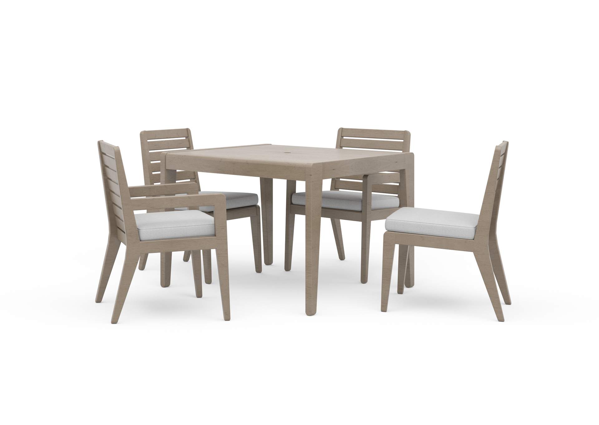 Sustain Outdoor Dining Table and Four Chairs by Homestyles