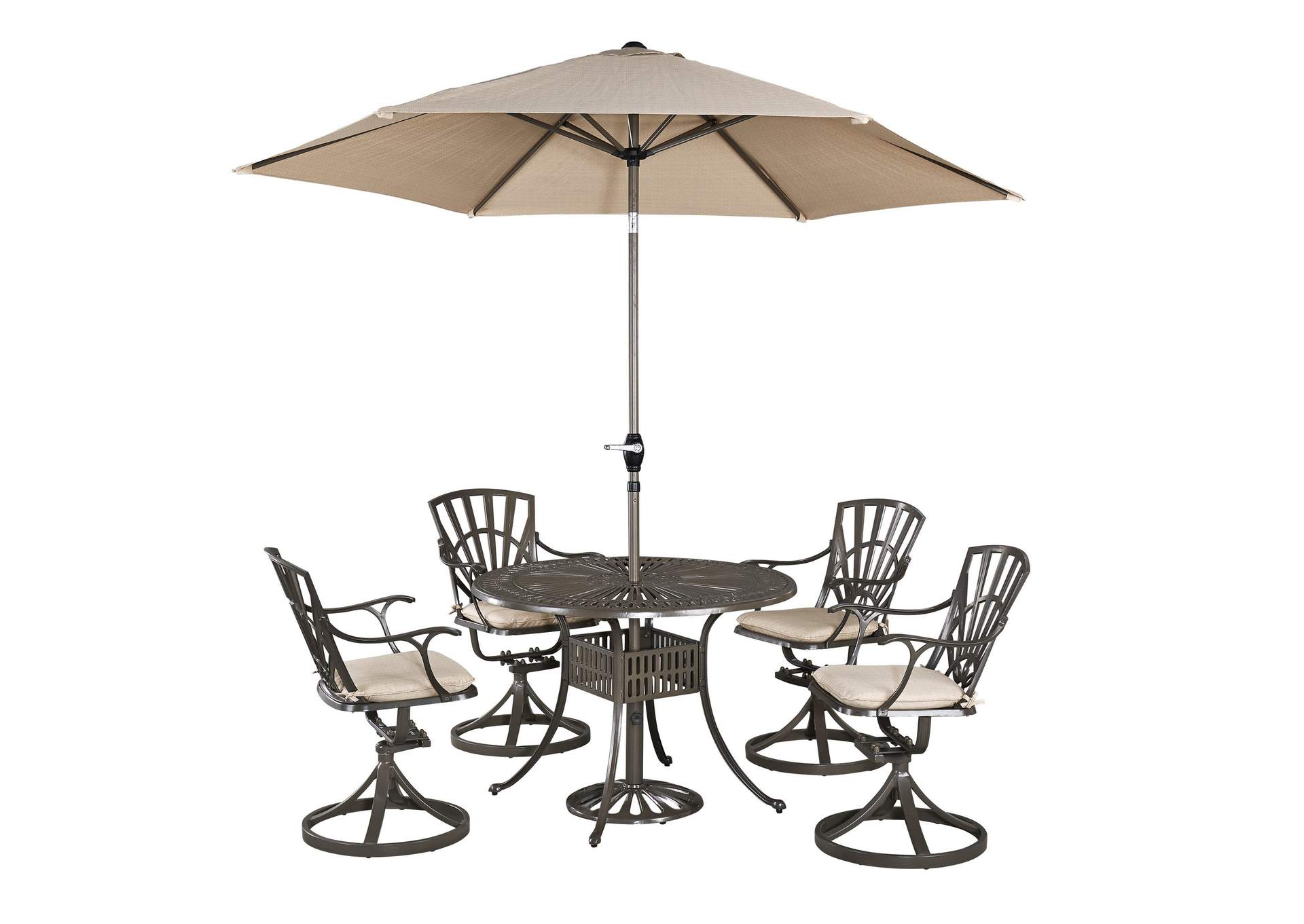 Grenada 6 Piece Outdoor Dining Set by Homestyles