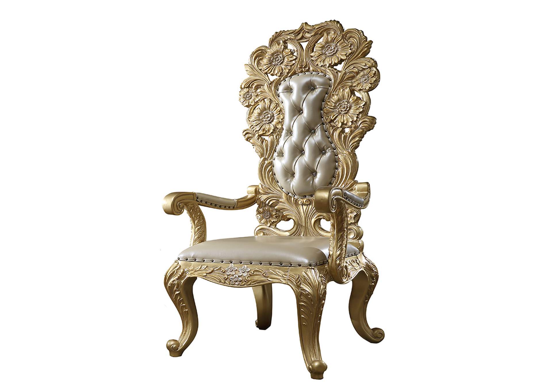 Bright Gold 7Pc Dining Set