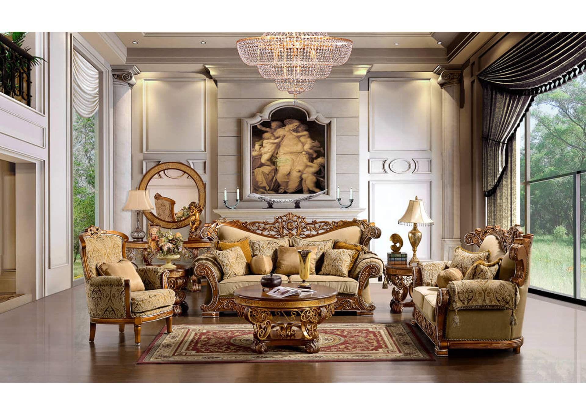 HD-369 - 3Pc Sofa Set