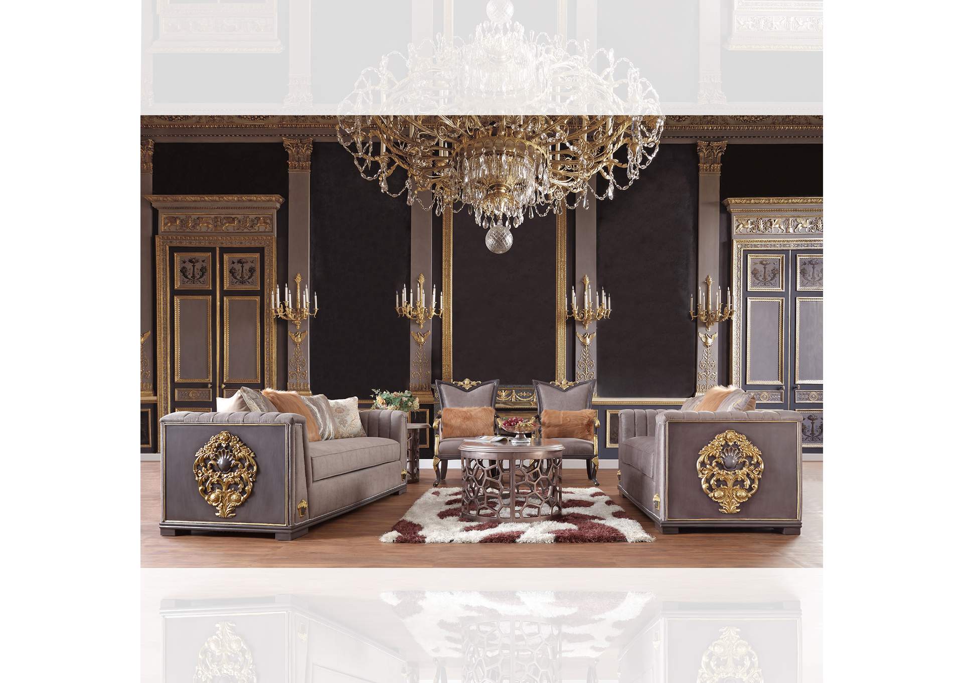 HD-6024-1 - 3Pc Sofa Set image 1
