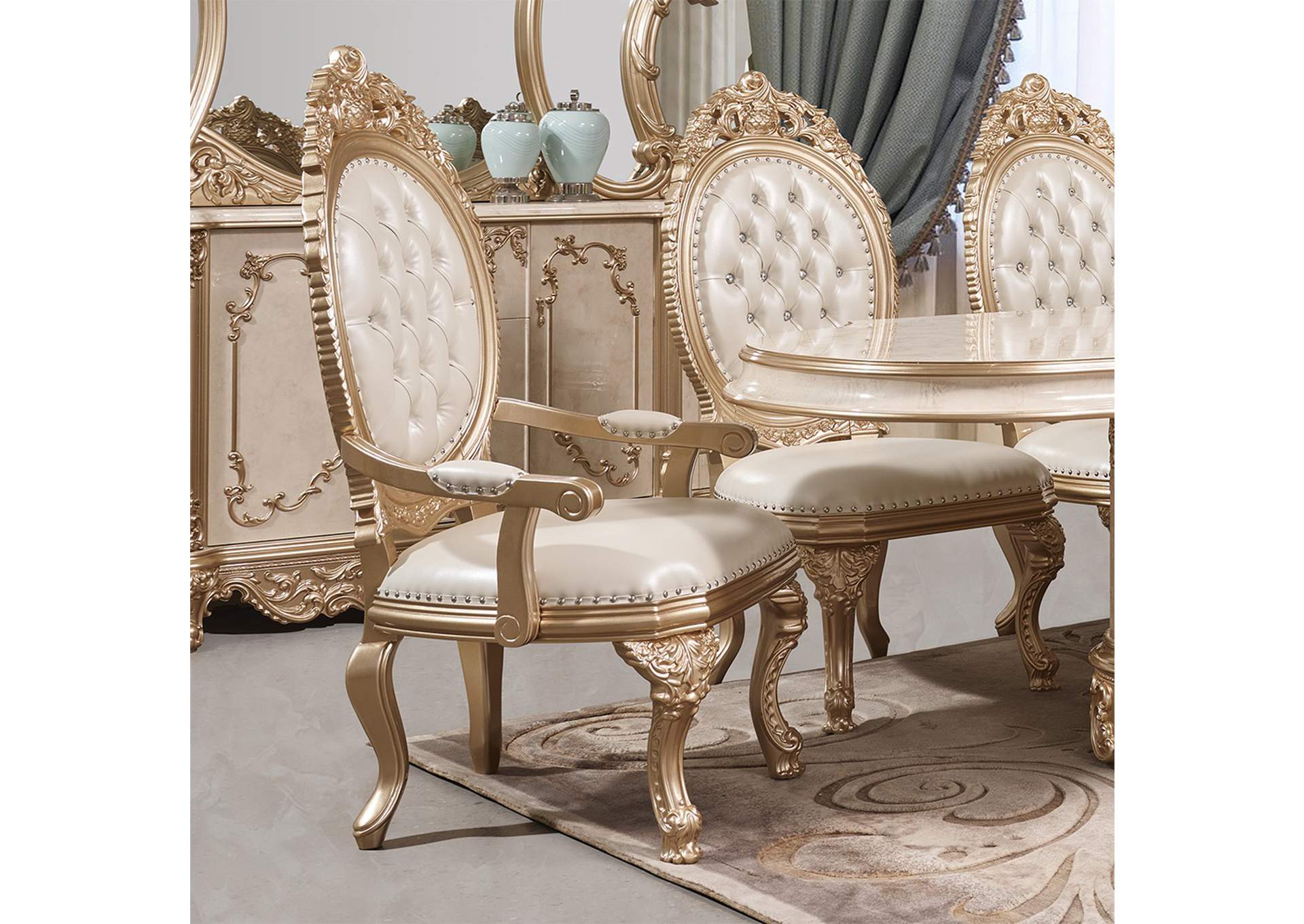HD-9102 - 9Pc Dining Set image 3
