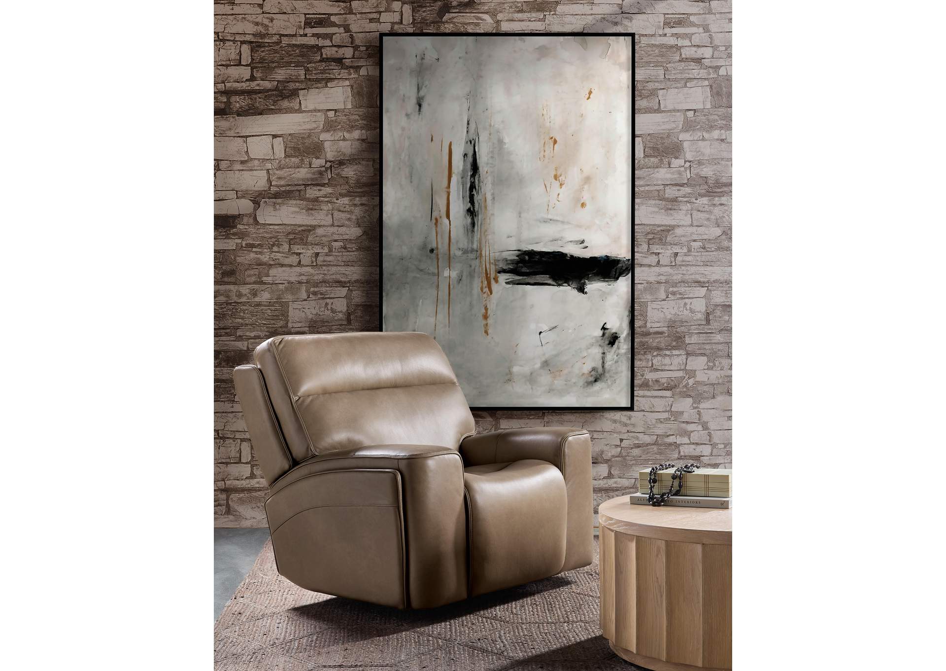 Riverton Power Gliding Recliner With Power Headrest and Lumbar image 9