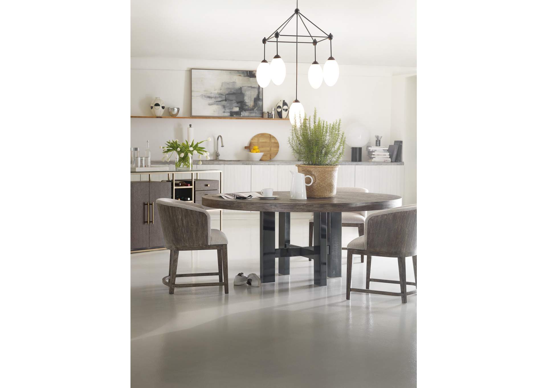 Curata 72In Round Dining Table image 5
