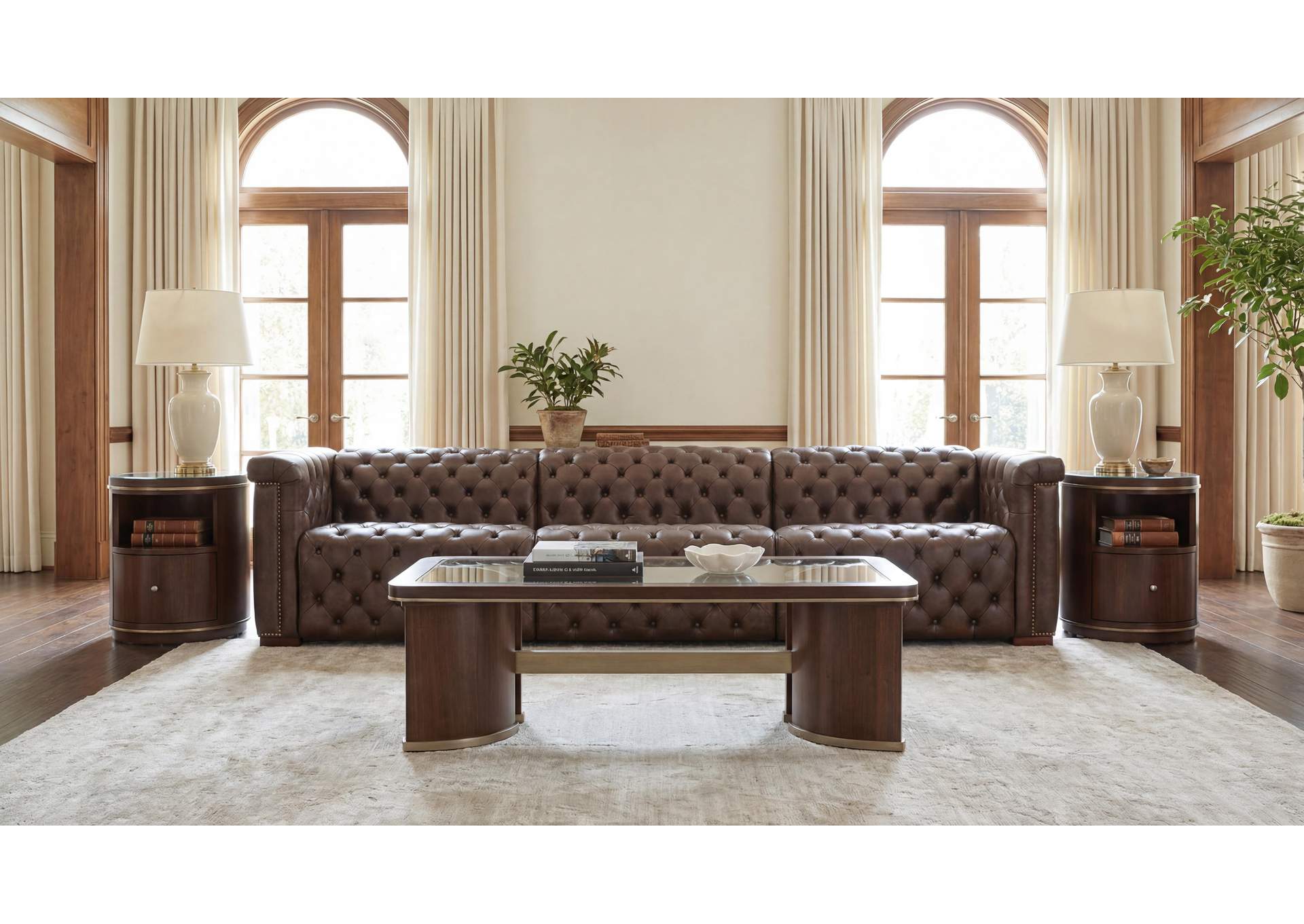 Savion Deux 3 Seat Sofa With Two Power Recliners and Three Power Headrests image 7