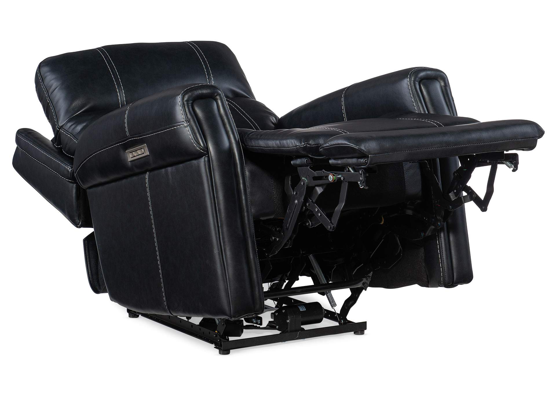 Carroll Power Recliner With Power Headrest & Lumbar image 4