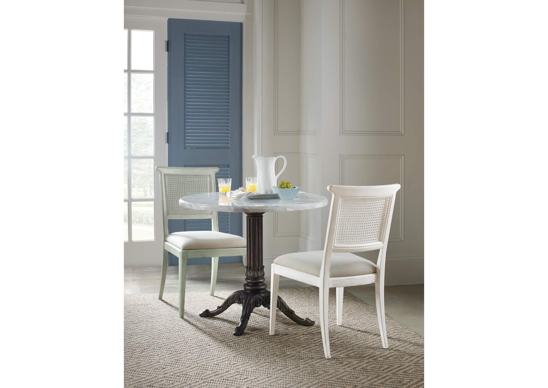 Charleston Upholstered Seat Side Chair image 5