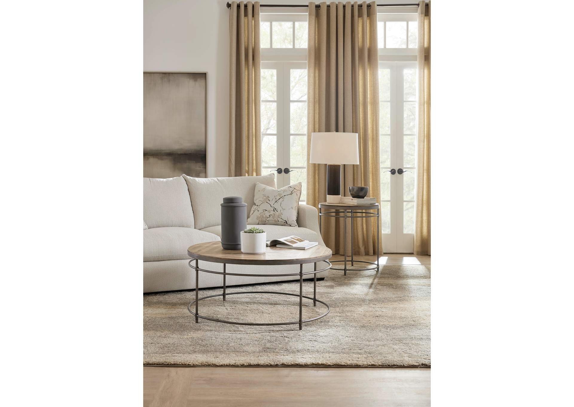 St. Armand Round End Table image 4