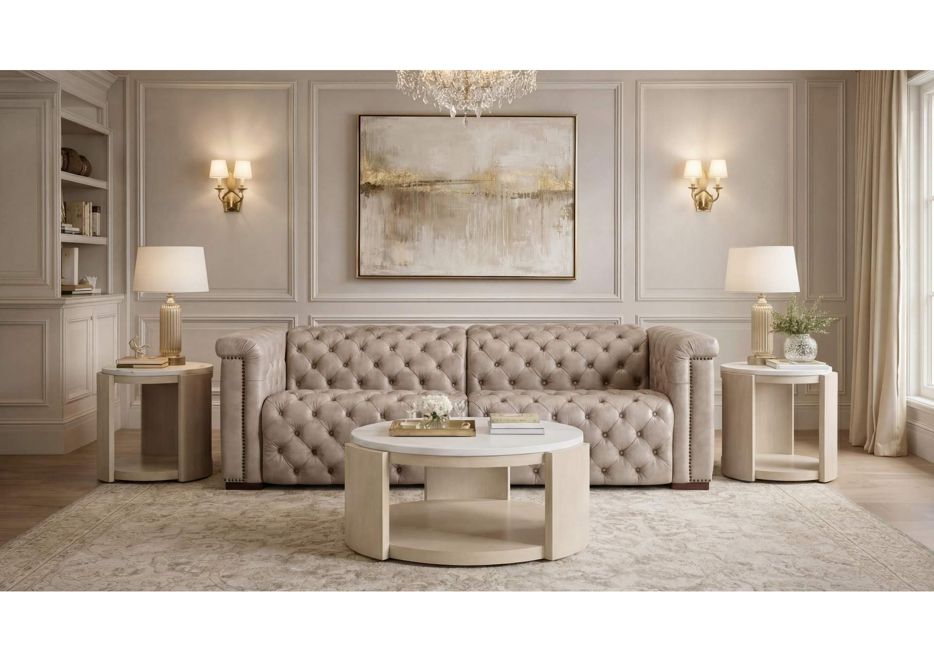 Savion 2 Over 2 Sofa With Power Recline & Power Headrest image 6