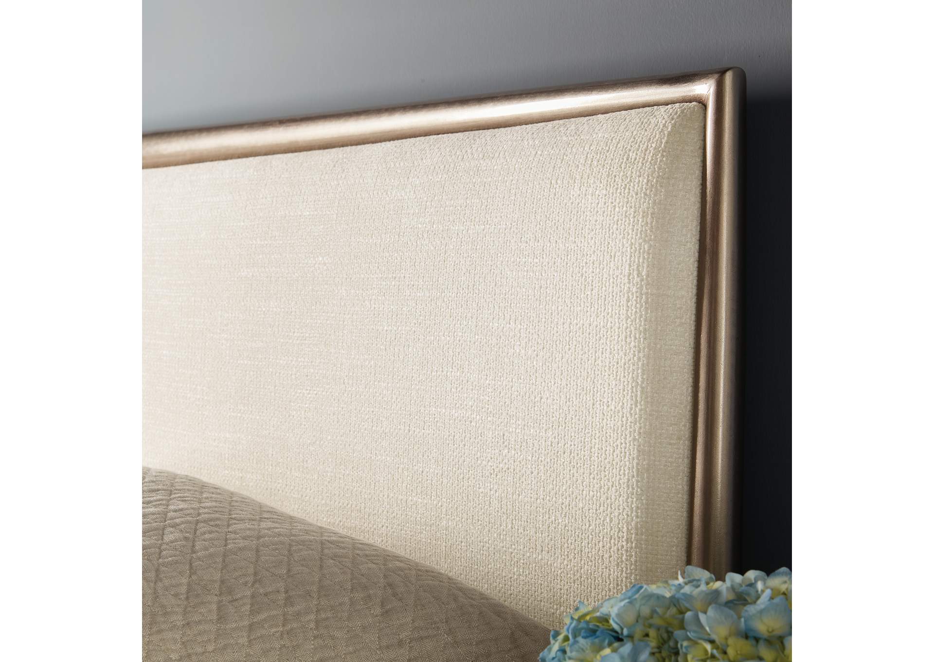 Westwood California King Upholstered Metal Bed image 5