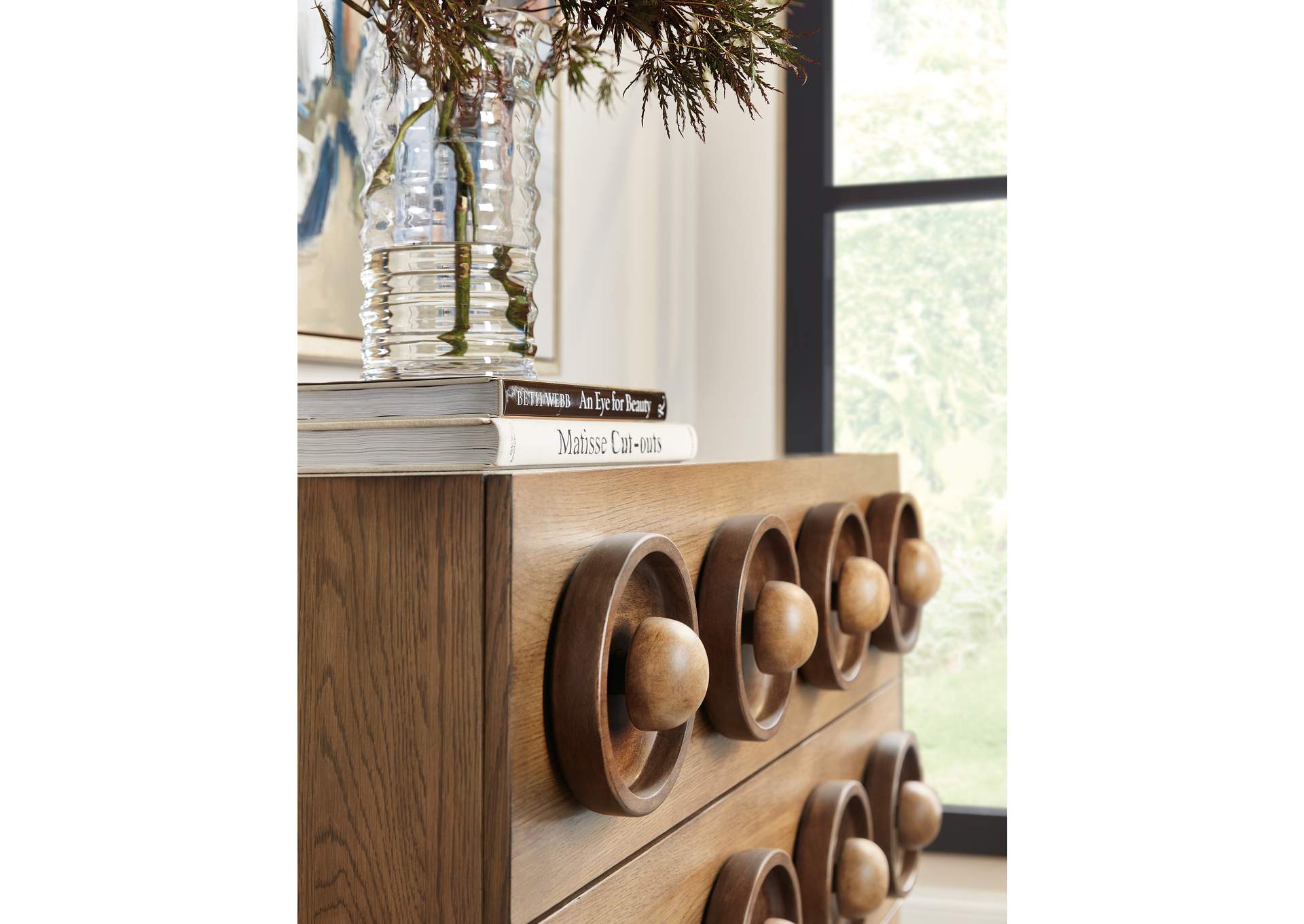 Commerce and Market Knobby 3 - Drawer Accent Chest