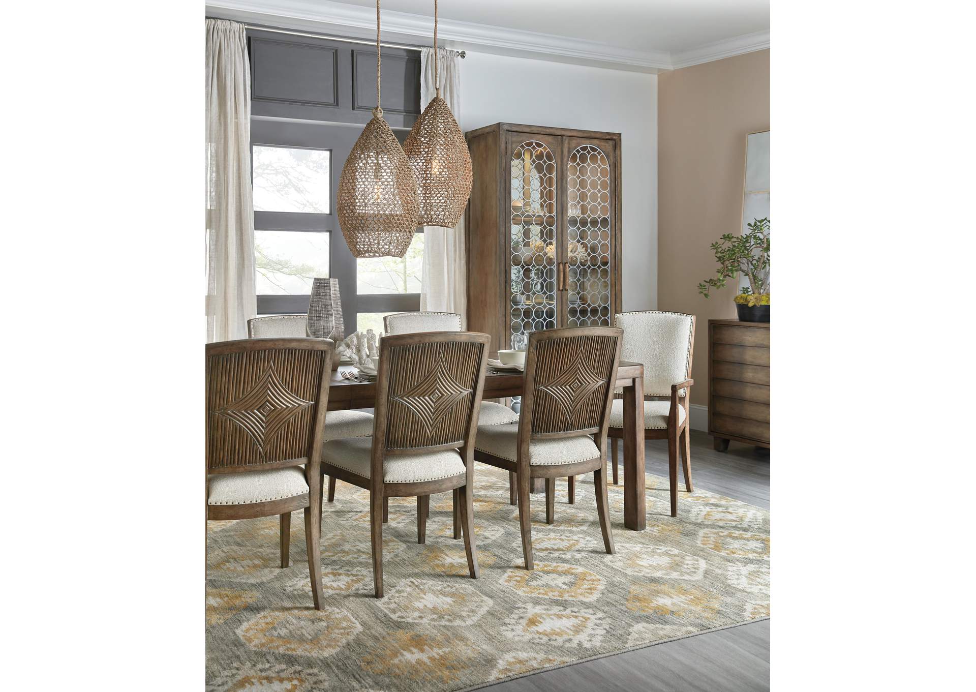Sundance Rectangle Dining Table With 1 - 18In Leaf image 5