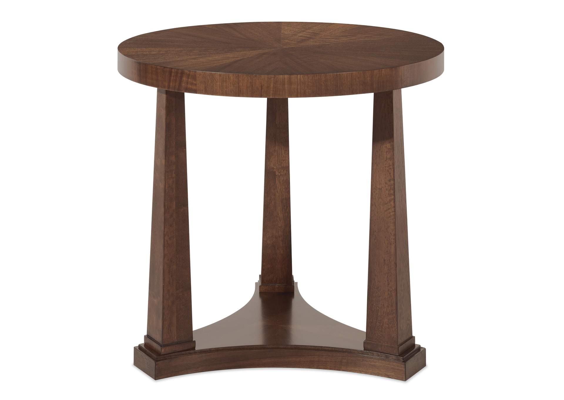 Archives Round End Table image 3