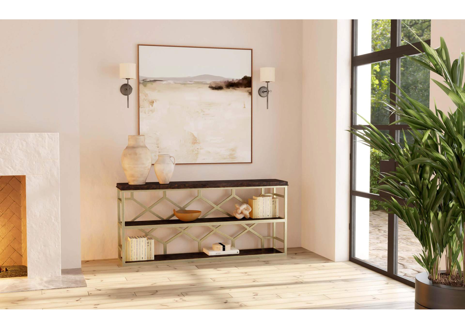 Melange Giles Console Table image 5
