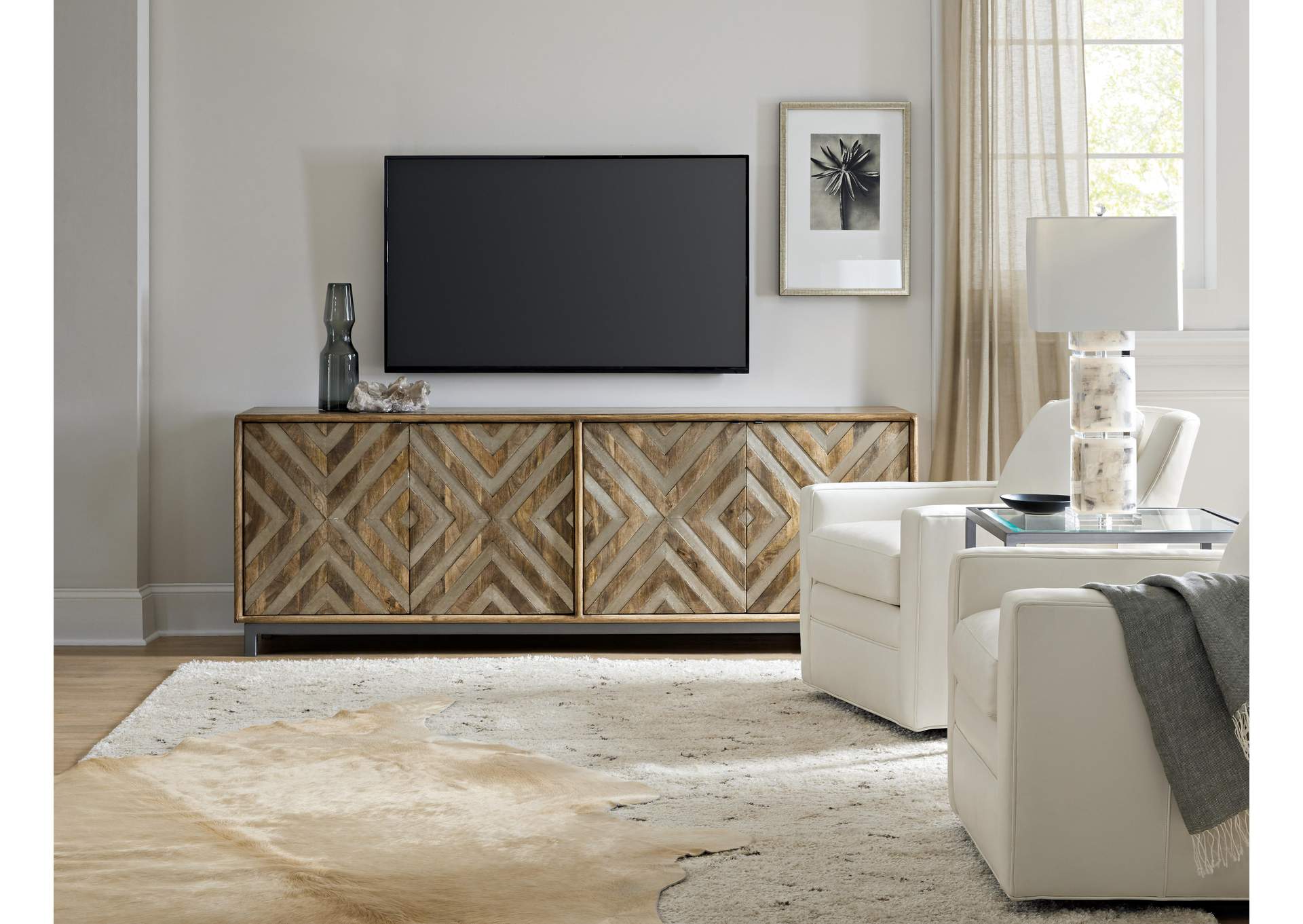 Four - Door Entertainment Console image 5