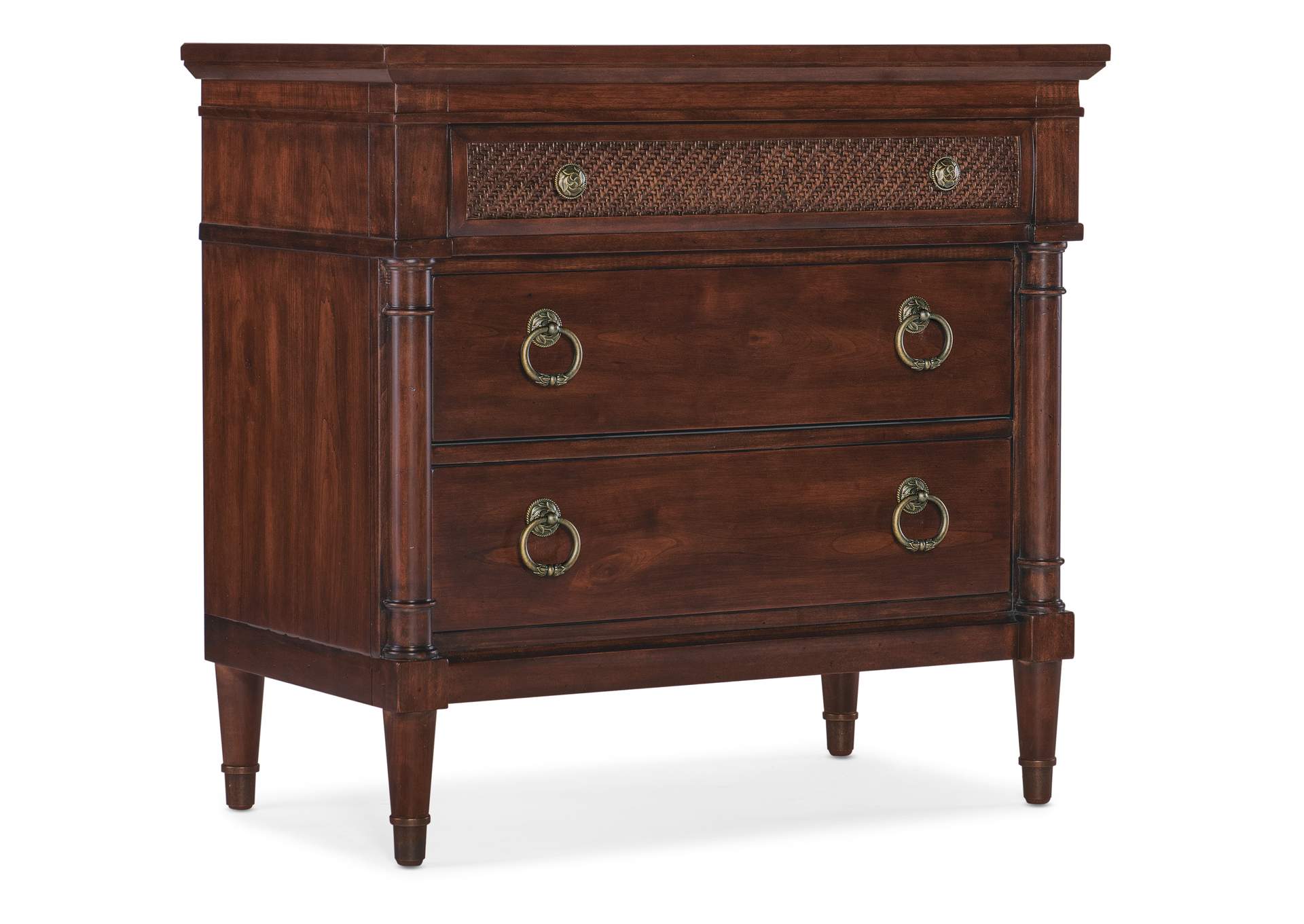 Charleston Three - Drawer Nightstand