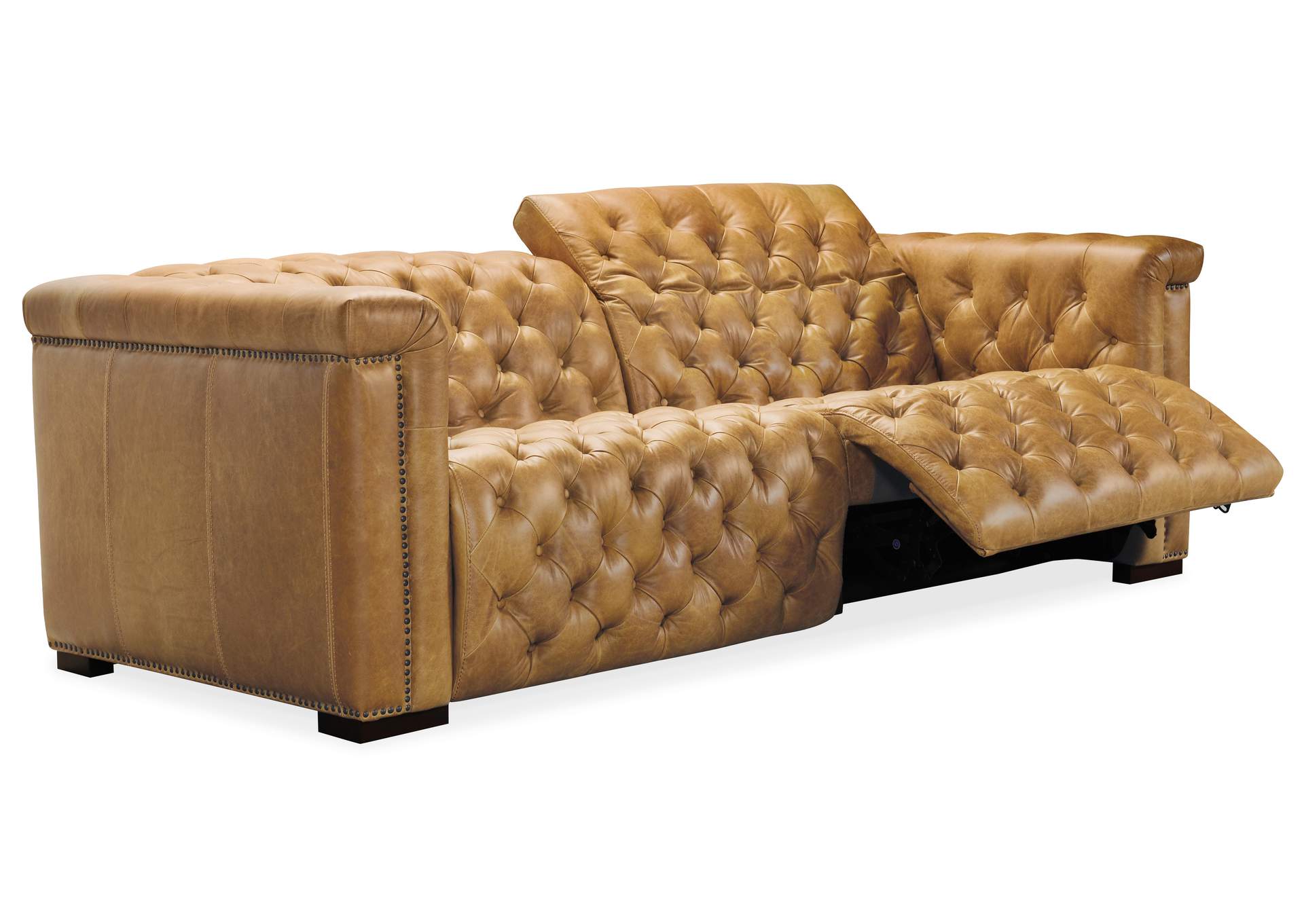 Savion 2 Over 2 Sofa With Power Recline & Power Headrest