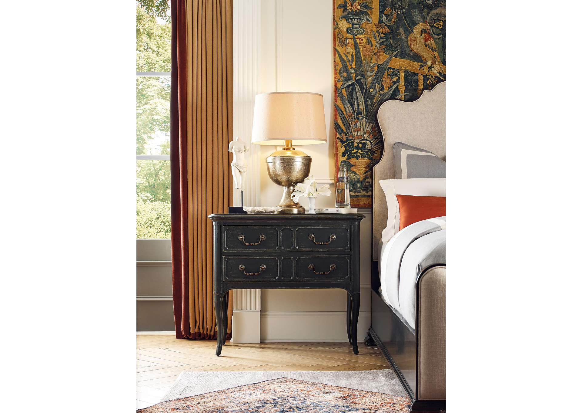 Charleston Two - Drawer Nightstand image 6