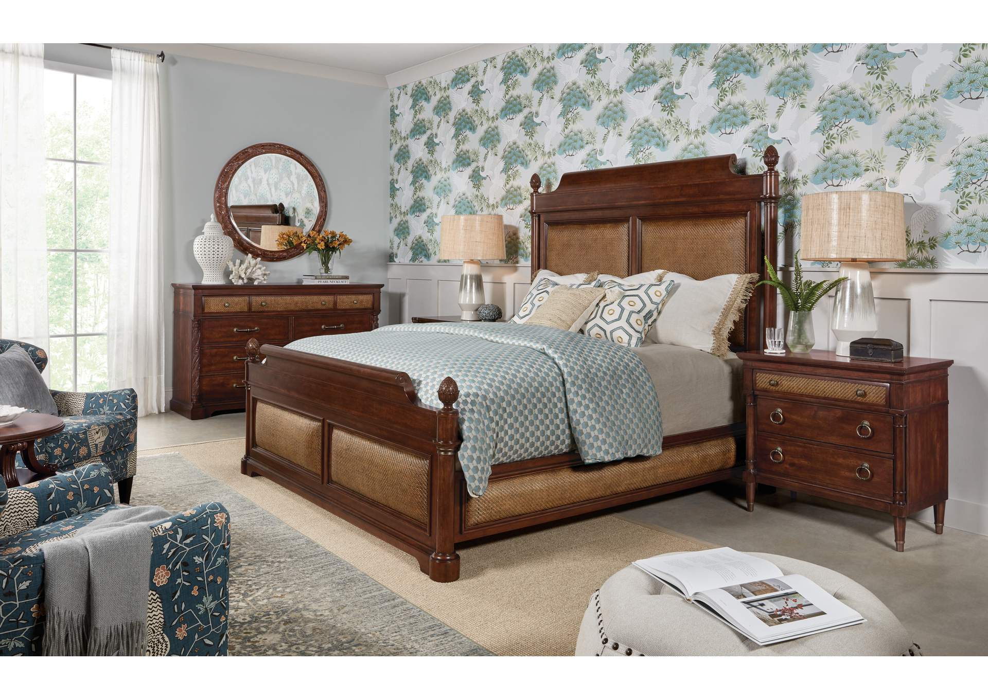 Charleston Three - Drawer Nightstand image 6