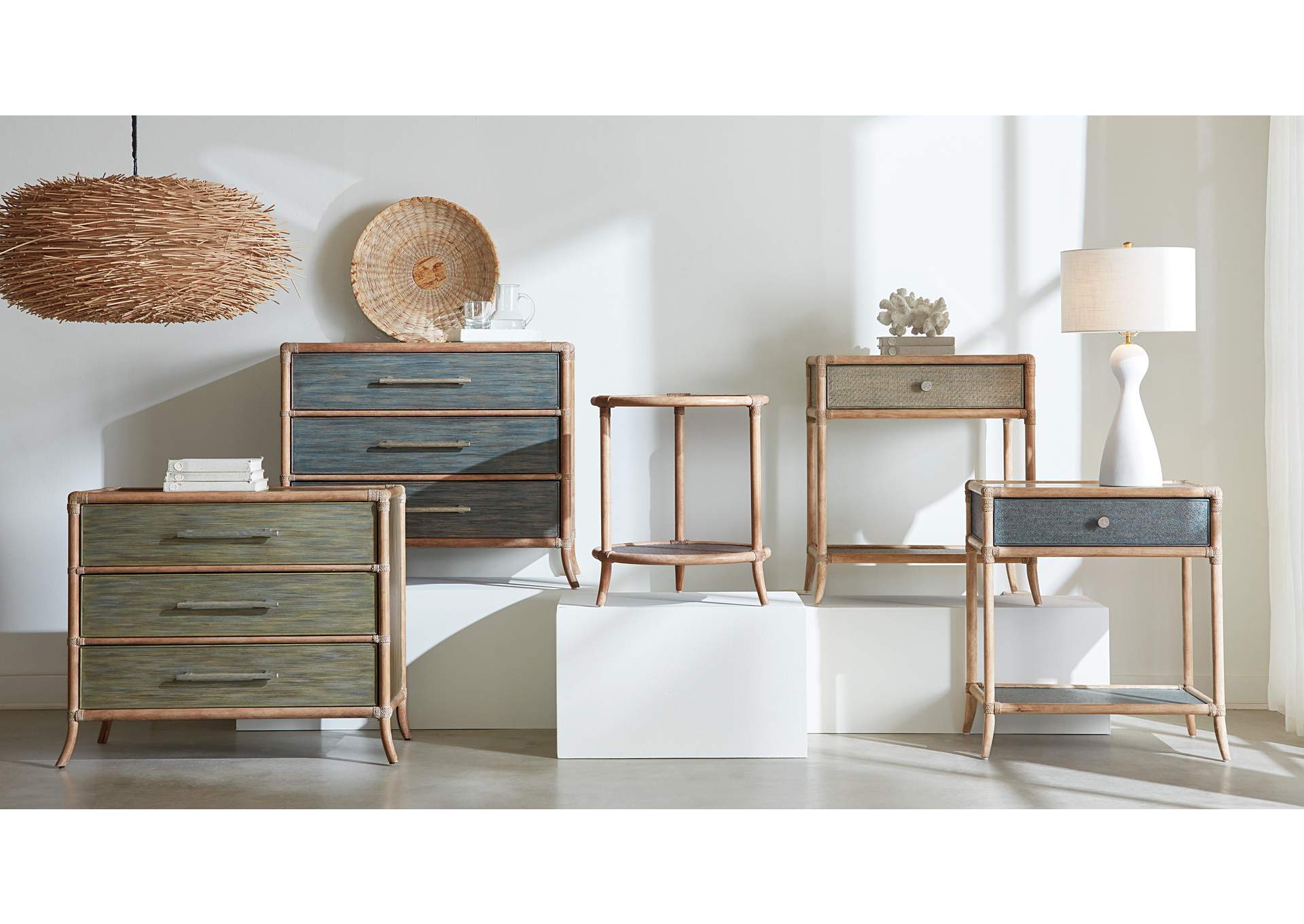 Retreat Pole Rattan Chest image 6