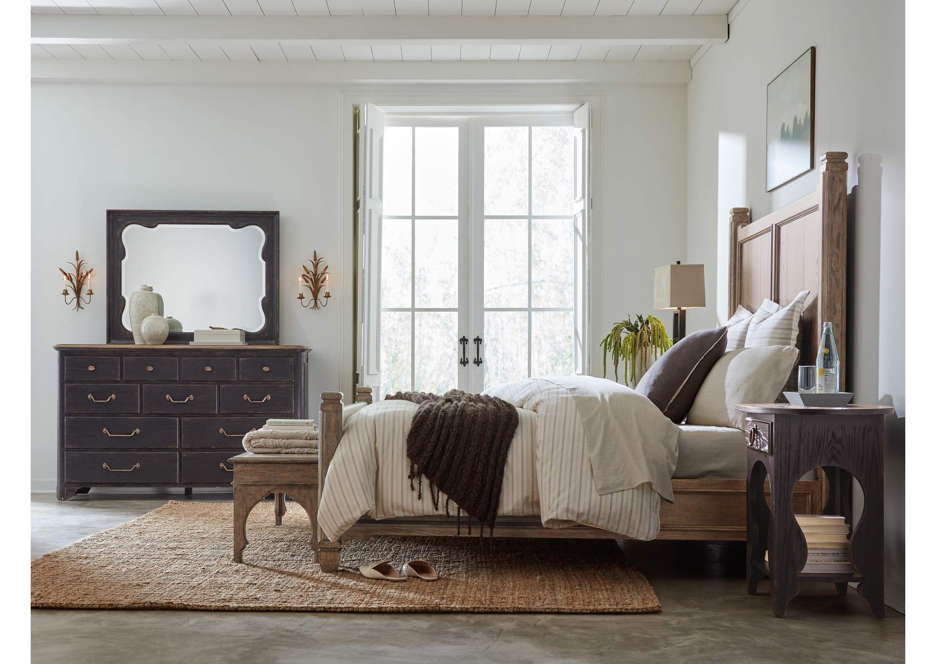 Americana California King Panel Bed image 5