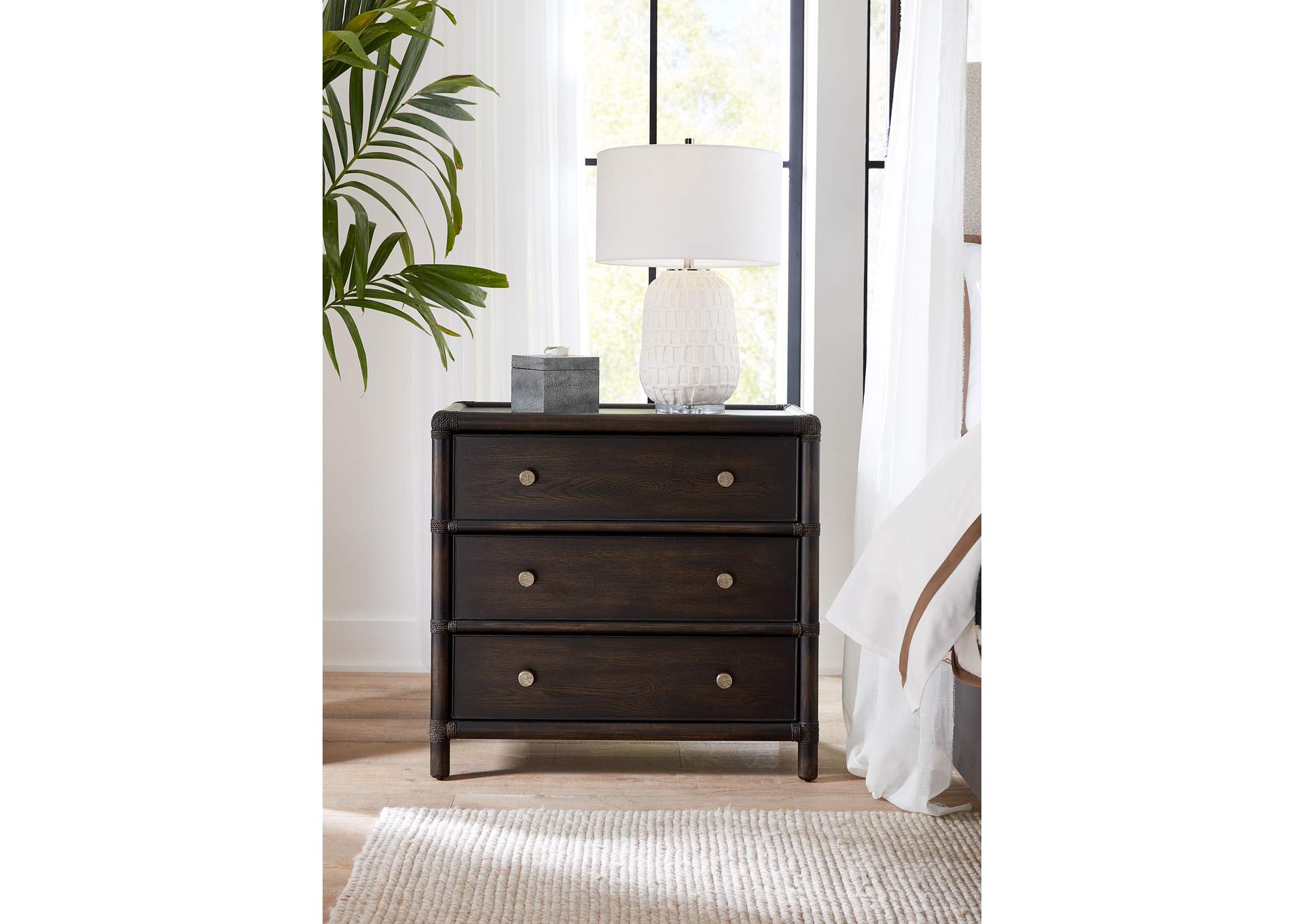 Retreat Pole Rattan Nightstand image 5