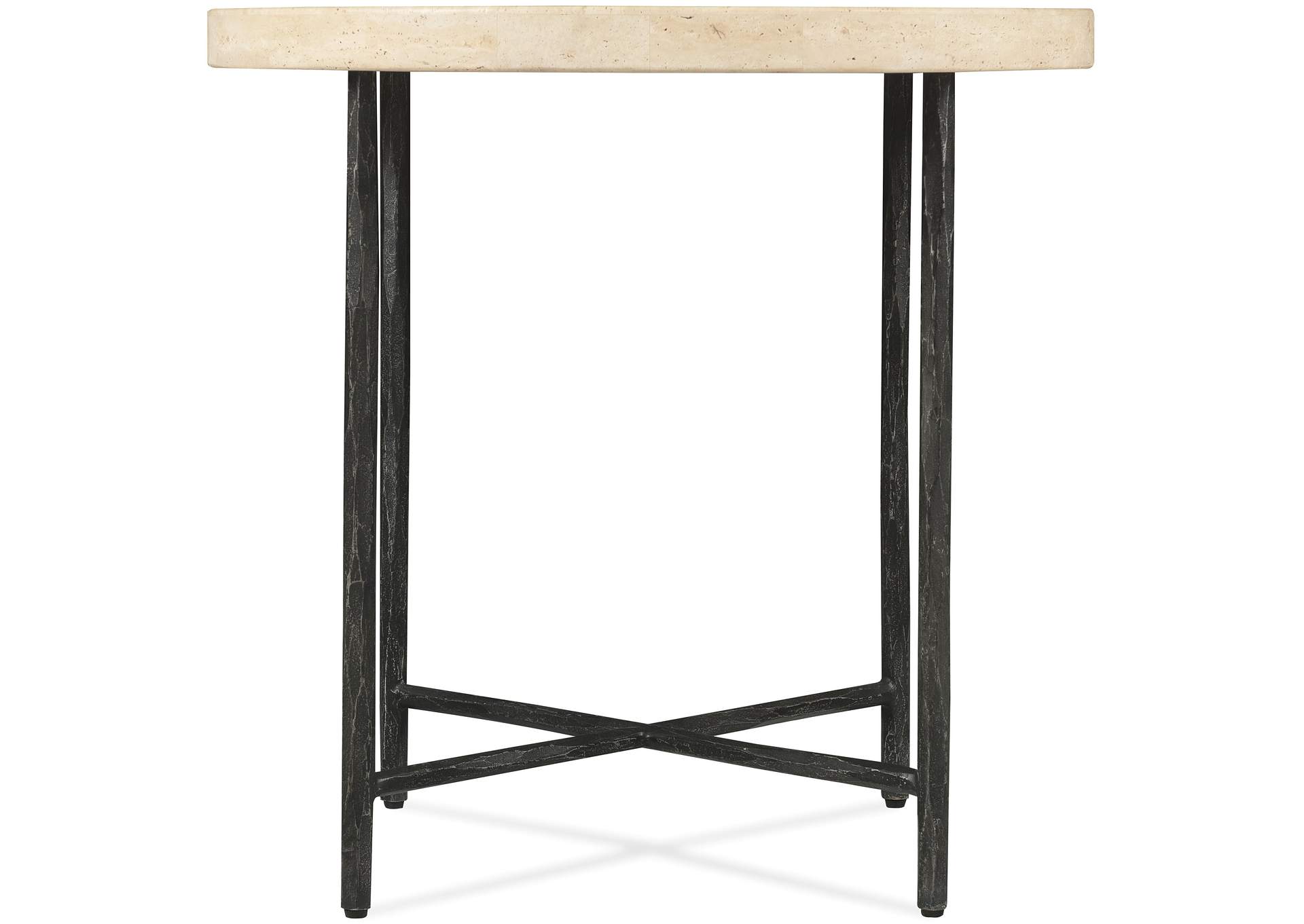Driftwood Round Side Table image 3