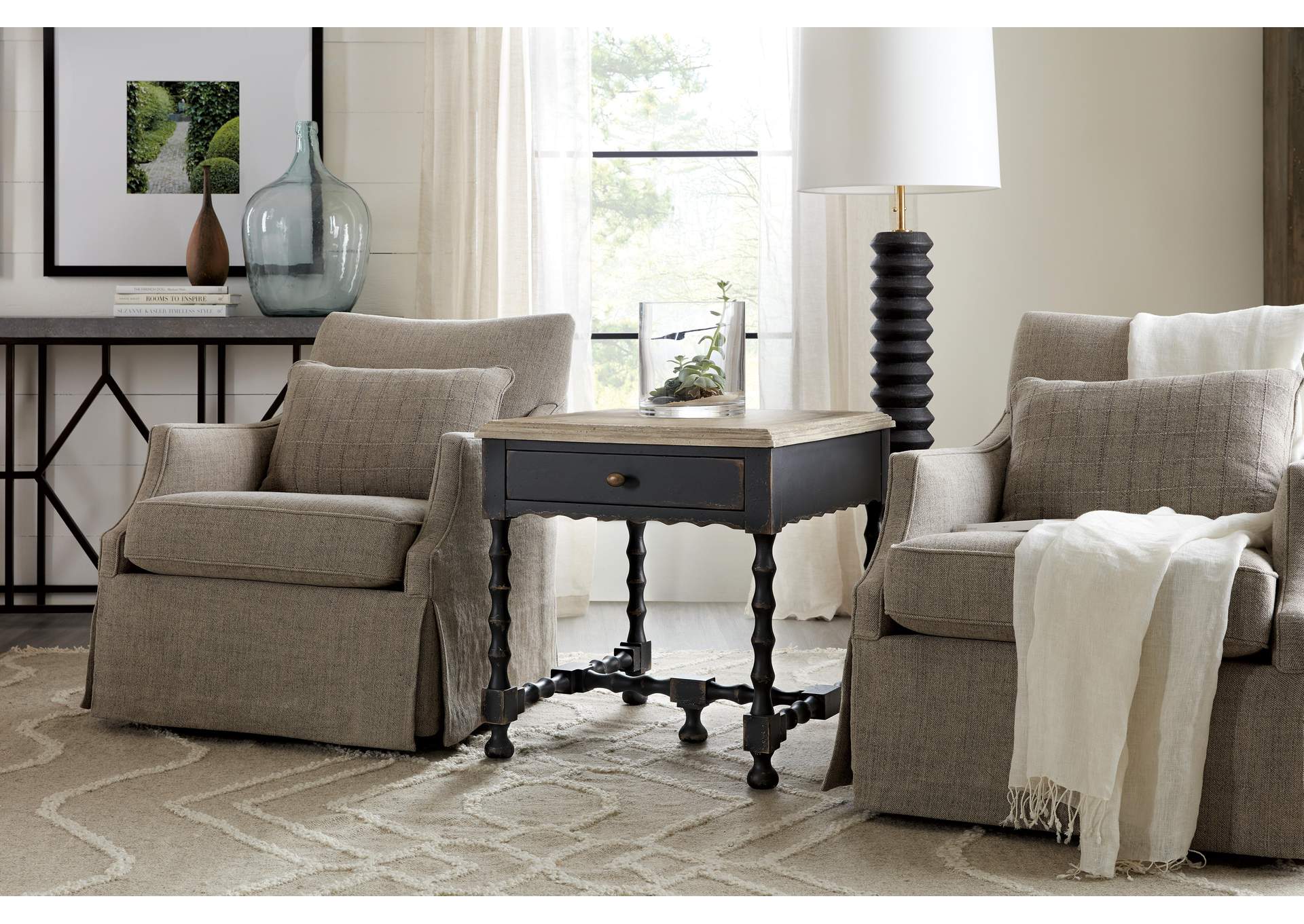 Ciao Bella Rectangular End Table image 6