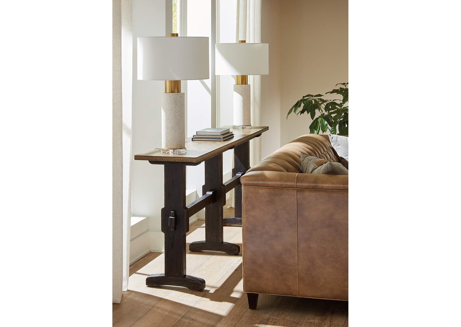 Americana Trestle Console Table image 5