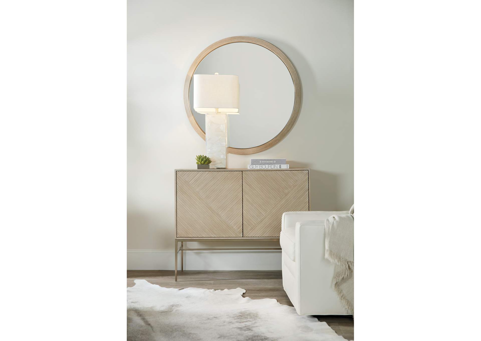 Cascade Round Mirror image 6