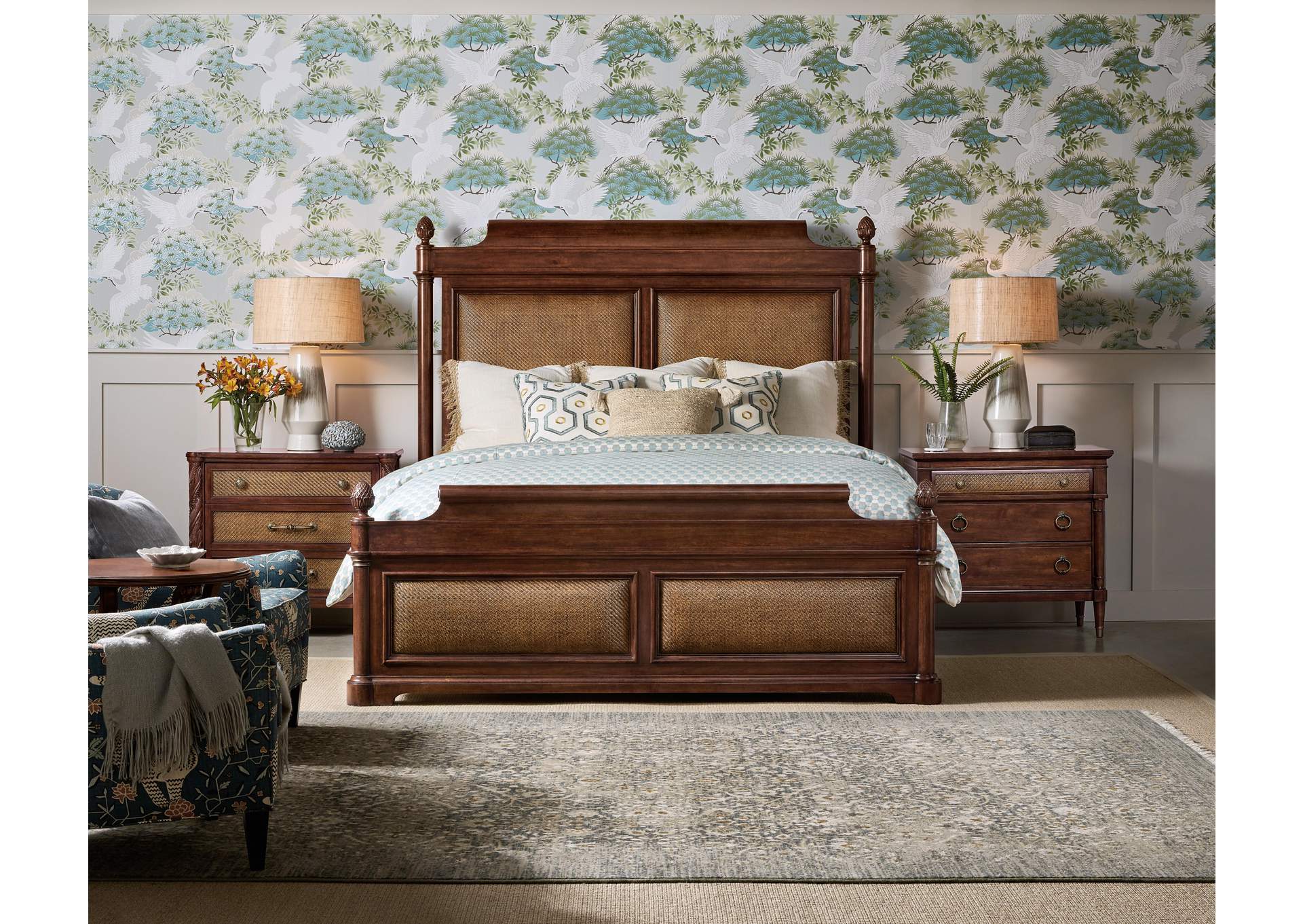 Charleston Three - Drawer Nightstand image 8